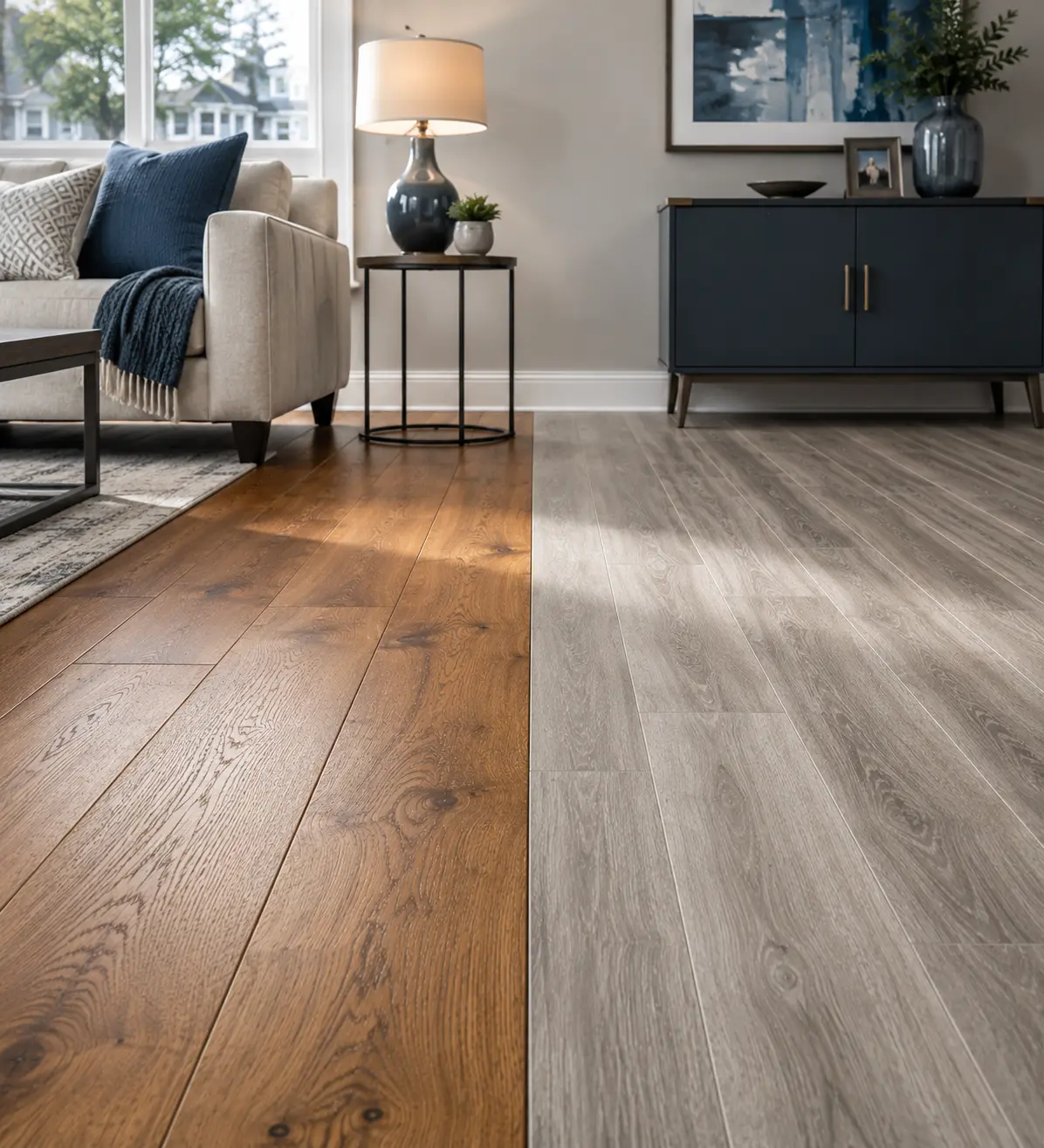 Hardwood vs. Luxury Vinyl Plank Flooring